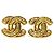 Boucles d'oreilles clips Chanel Gold Doré