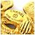 Boucles d'oreilles clips Chanel Gold Doré - vue 11