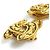 Boucles d'oreilles clips Chanel Gold Doré - vue 8