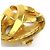 Timeless Orecchini a clip Chanel Gold D'oro - vista 8