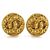 Orecchini a clip Chanel Gold D'oro