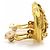 Orecchini a clip Chanel Gold D'oro - vista 2