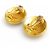 Orecchini a clip Chanel Gold D'oro - vista 4