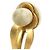 Pendientes de clip Chanel Gold Dorado - vista 11