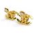 Pendientes de clip Chanel Gold Dorado - vista 6