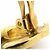Pendientes de clip Chanel Gold Dorado - vista 9