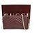 Borsa a mano Gucci GG Marmont in pelle Bordeaux Bordò - vista 14
