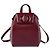 Zaino Cartier in pelle bordeaux Bordò