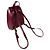 Zaino Cartier in pelle bordeaux Bordò - vista 10