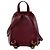 Zaino Cartier in pelle bordeaux Bordò - vista 3