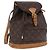 Louis Vuitton Vintage Montsouris Monogram Canvas MM Marron
