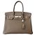 Hermès Birkin 30 in pelle Togo Étoupe Grigio