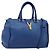 Autre Marque Saint Laurent Classic Y Cabas Leather Small Blau