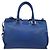 Autre Marque Saint Laurent Classic Y Cabas Leather Small Blau - Ansicht 2