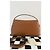 Borsa Totême in pelle martellata marrone - vista 9