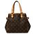 Borsa Louis Vuitton Monogram Batignolles Marrone Monogramma