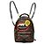 Mochila Mini Palm Springs Louis Vuitton Monogram World Tour Castaño Monograma