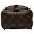 Mochila Mini Palm Springs Louis Vuitton Monogram World Tour Castaño Monograma - vista 3