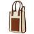 Borsa a mano Burberry Micro Francis TB Logo Marrone Crudo - vista 2