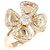 Bulgari Anello fede Bvlgari Fiorever in oro rosa 18K e diamanti
