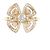 Bulgari Anello fede Bvlgari Fiorever in oro rosa 18K e diamanti - vista 2