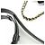 Bolso de hombro Louis Vuitton Monogram Canoe Castaño - vista 4