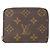 Monedero Zippy Monogram Louis Vuitton Castaño