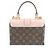 Borsa Louis Vuitton Monogram Rocky BB Marrone Rosa - vista 2