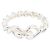 Hermès Bracciale con Charms Hermes Torsade MM Argento