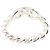 Hermès Bracciale con Charms Hermes Torsade MM Argento - vista 2