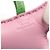 Ciondolo per borsa Hermès Buddy Charm Pelle di Agnello Rosa Verde Crema Crudo - vista 3