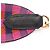 Hermès Hermes Bandoulière Sangle Maxi Quadrille Shoulder Strap Doré Orange Violet Bleu Marine - vue 5