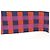 Hermès Hermes Bandoulière Sangle Maxi Quadrille Shoulder Strap Doré Orange Violet Bleu Marine - vue 8