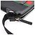 Borsa a tracolla piatta Gucci Web Stripe Nero Rosso Verde - vista 7