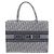 Christian Dior BOOK TOTE Borsa Tote Medium Marrone Nero