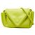 Bottega Veneta Beak Small Triangle Flap Schultertasche Grün Gelb