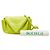 Bottega Veneta Beak Small Triangle Flap Schultertasche Grün Gelb - Ansicht 8