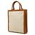 Céline Borsa Celine Vertical Cabas Small Marrone Crudo - vista 2