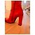 Balenciaga Botines de cuero rojos Roja - vista 6