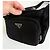 Sac ceinture Prada en nylon Noir - vue 3