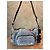 Borsa a tracolla Coach Monogram Denim Blu Blu chiaro - vista 6