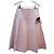 Falda Midi Gucci de Lona de Algodón Rosa
