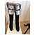 Casadei Botas altas de ante negro con ribete de piel Gris - vista 3