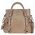 Miu Miu Bow Satchel em Couro Cervo Mini Bege