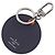 Louis Vuitton Round Illustre Keychain Limited Edition Upside Down Monogram Ink Black - view 2