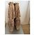 Gianmarco Lorenzi Botas altas de ante beige con flecos y tachuelas - vista 5