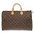 Louis Vuitton Speedy 40 Monogram Handbag Brown