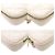 Borsa a tracolla Chanel Vanity Case Matelassé con catena Bianco - vista 3