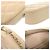 Borsa a tracolla con catena Chanel Coco Mark Matelassé Beige - vista 8