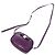 Borsa a tracolla in pelle viola Salvatore Ferragamo - vista 5